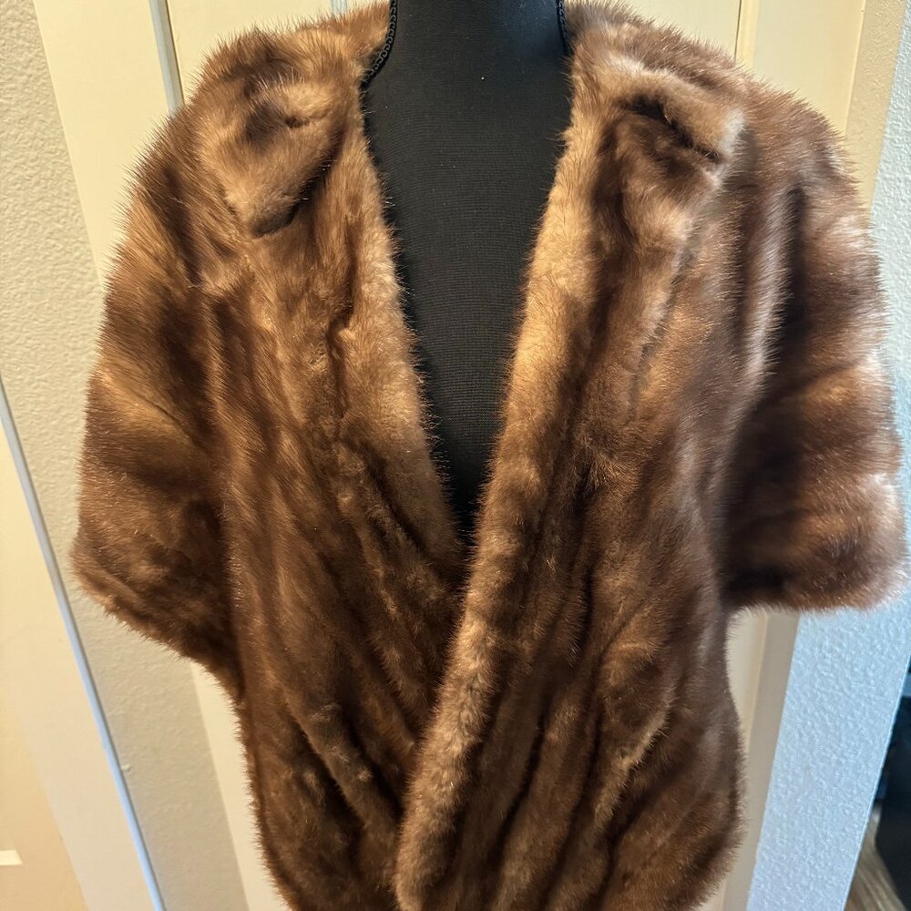 VINTAGE MINK FUR STOLE
